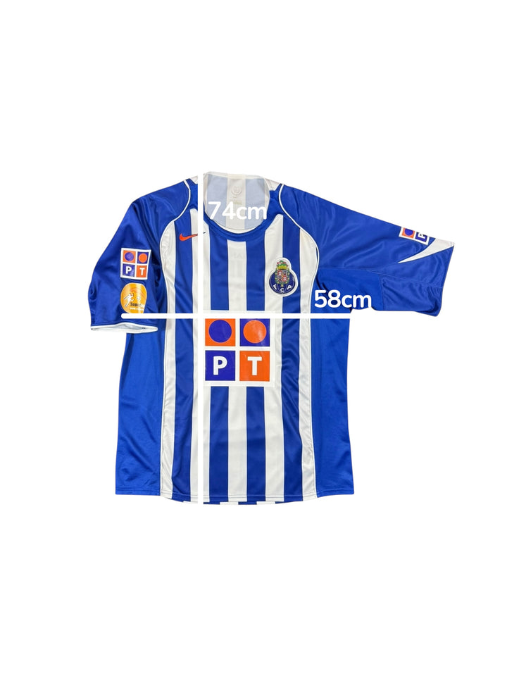 2004-05 Porto Nike T90 Home Shirt - 9/10 - (L)