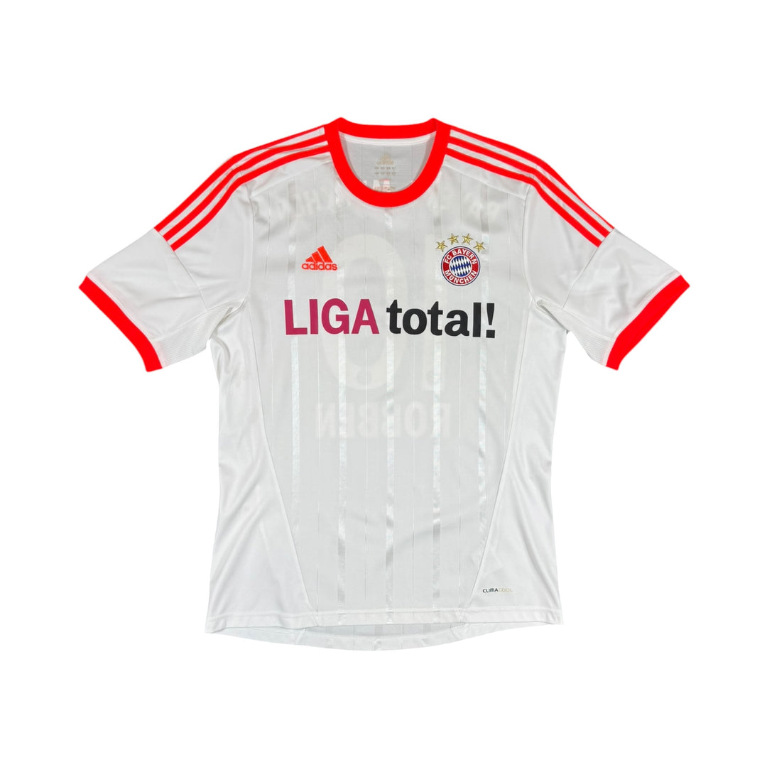 2012-13 Bayern Munich Adidas Away Shirt #10 ROBBEN - 8/10 - (M)