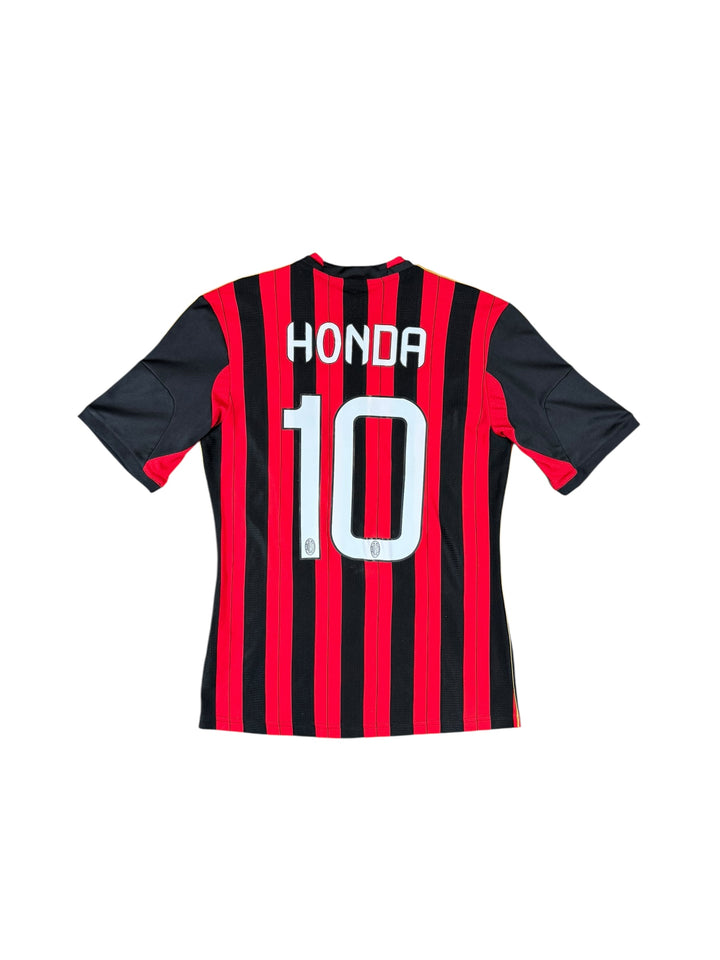 2013/14 AC Milan Adidas Home Shirt #10 HONDA - 9/10 - (S)