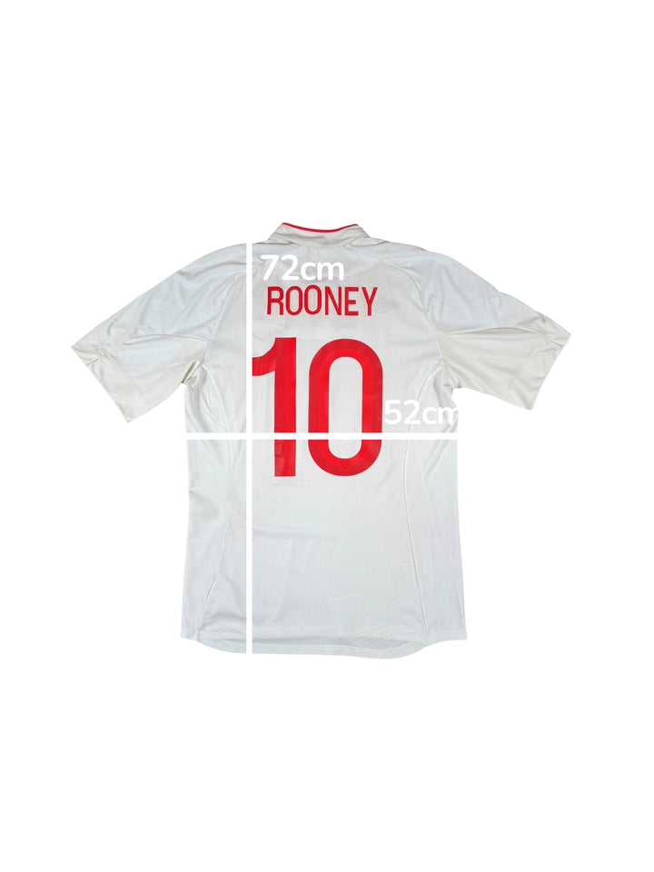 2012/13 England Umbro Home Shirt + Shorts #10 ROONEY - 8/10 - (M)