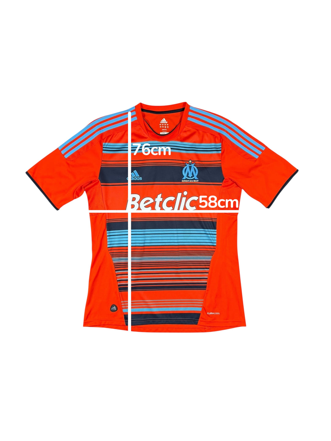 2011/12 Marseille Adidas Third Shirt - 9/10 - (L)