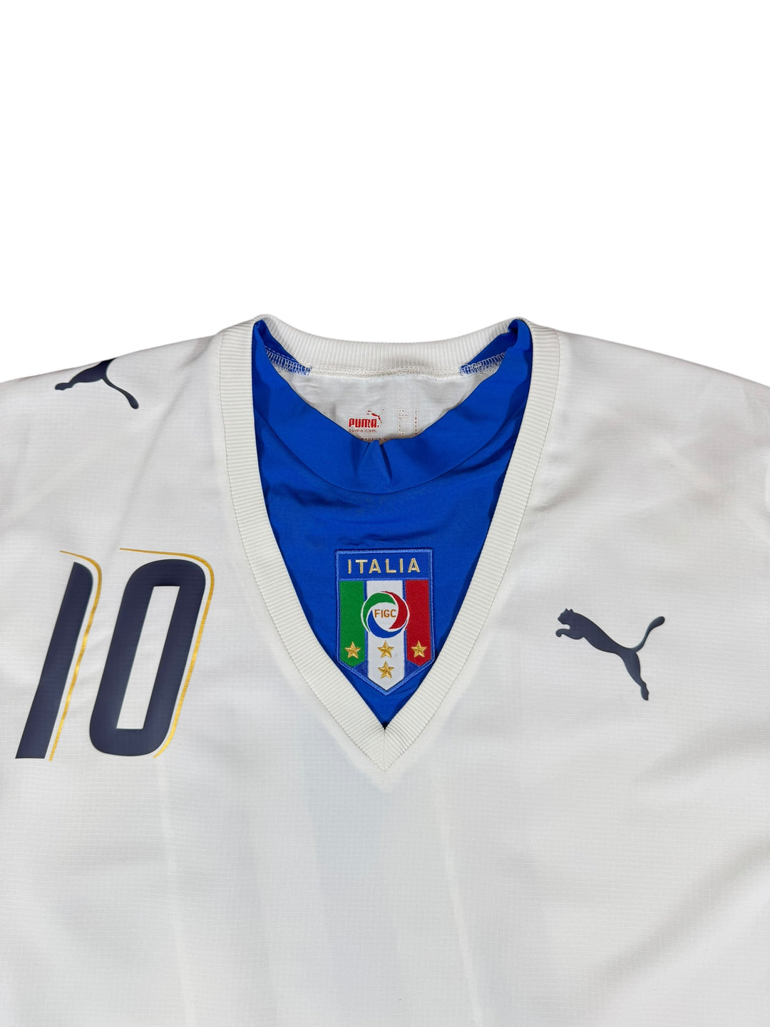 2006 Italy Puma Football Shirt #10 Totti - 9/10 - (M)