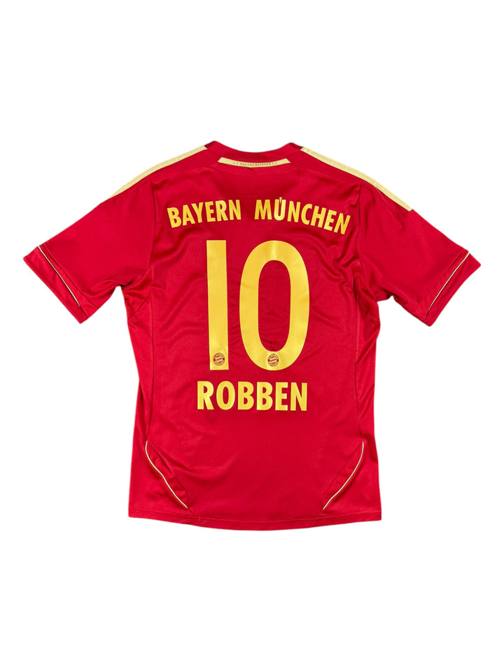 2011/12 Bayern Munich Adidas Football Shirt #10 Robben - 9/10 - (S)