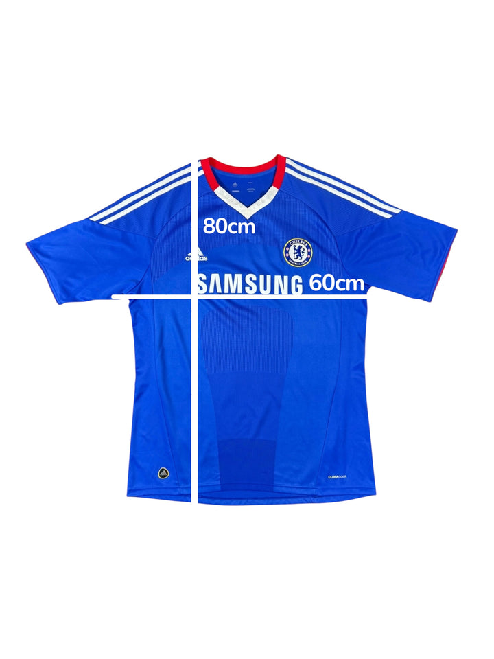 2010/11 Chelsea Adidas Home Shirt - 9/10 - (XL)