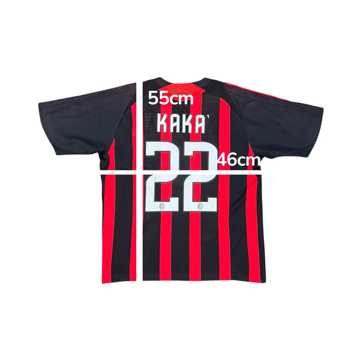 2008-09 AC Milan Adidas Home Shirt #22 KAKA - 7/10 - (9-10 Years)