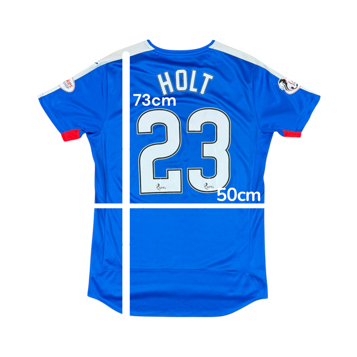 2015-16 Rangers Puma Home Shirt #23 HOLT - 8/10 - (M)