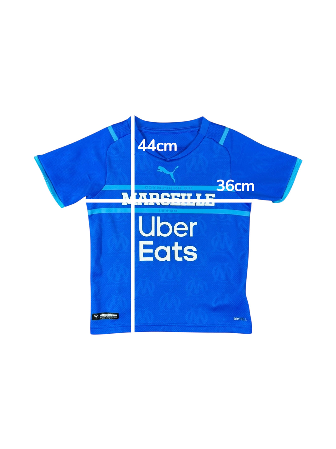 2021/22 Marseille Puma Third Shirt - 8/10 - (5-6 Years)