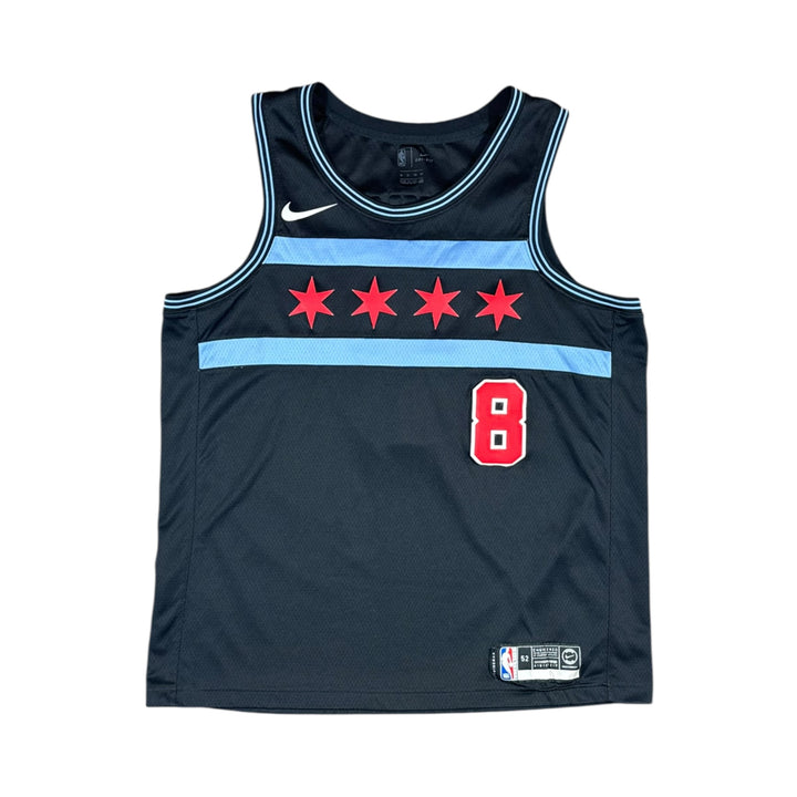 2018-19 Chicago Bulls Nike City Basketball Jersey #8 LAVINE - 8/10 - (XL)