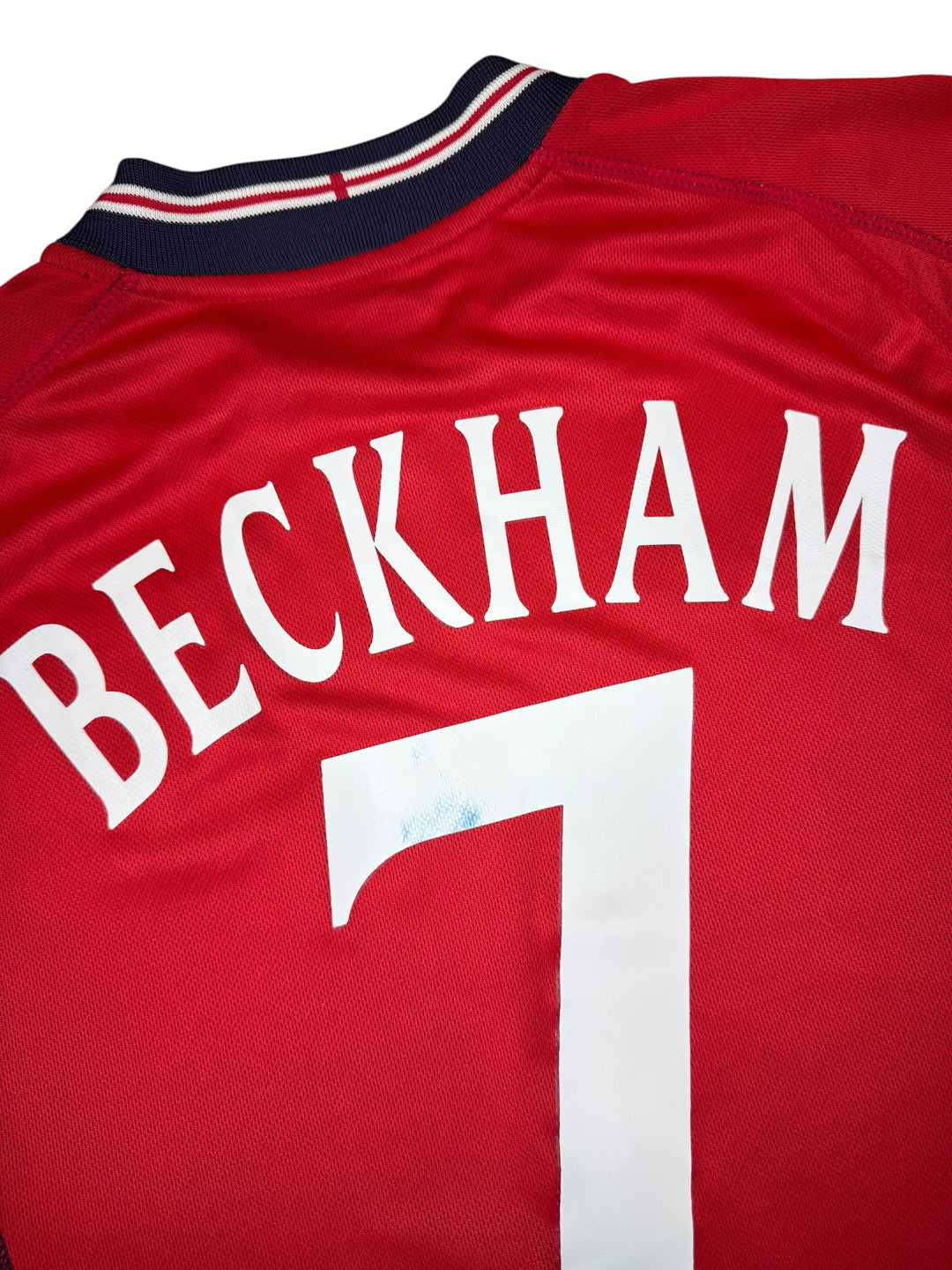 2002/04 England Umbro away reversible Shirt #7 BECKHAM #7 BECKHAM - 7/10 - (L)