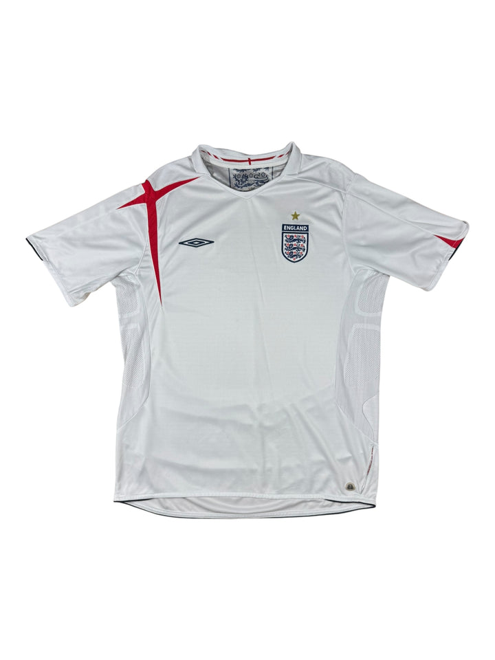 2005/07 England Umbro Home Football Shirt - 8/10 - (XL)