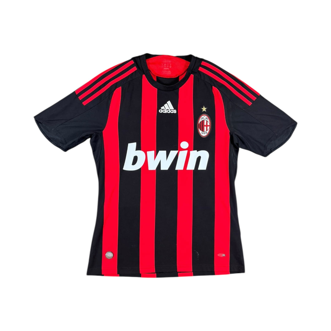 2008-09 AC Milan Adidas Home Shirt #32 BECKHAM - 9/10 -