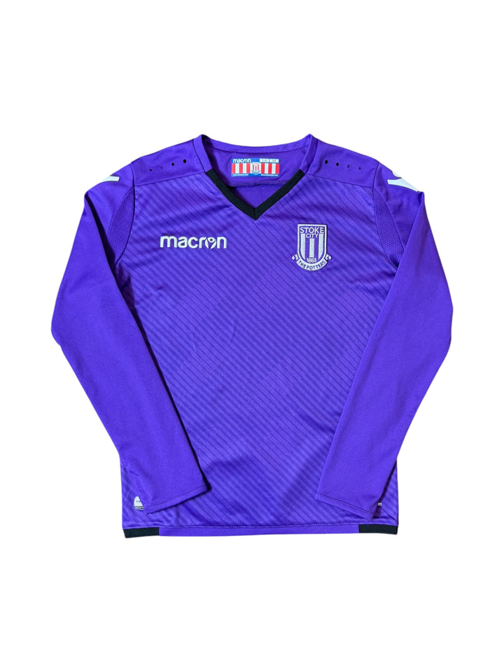 2018/19 Stoke City Longsleeve Shirt - 8/10 - (7-8 years)