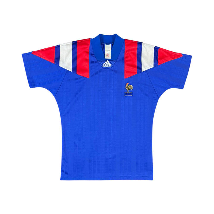 1992-94 France Adidas Home Shirt - 9/10 - (S)