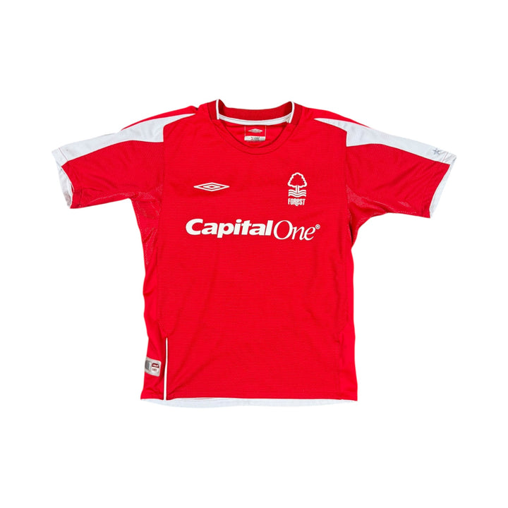 2004-06 Nottingham Forest Umbro Home Shirt - 8/10 - (10-11 Years)