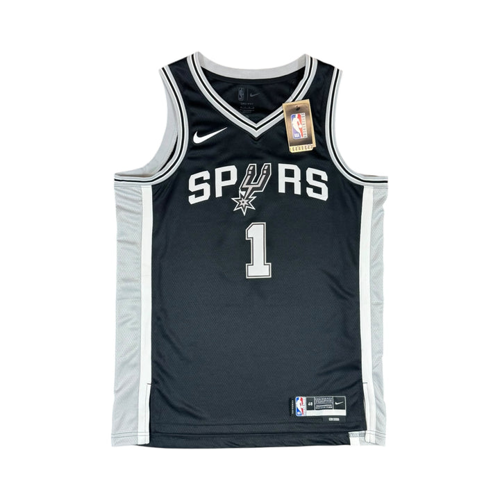 2024-25 San Antonio Spurs Nike Basketball Jersey #1 WEMBANYAMA Brand New (L)