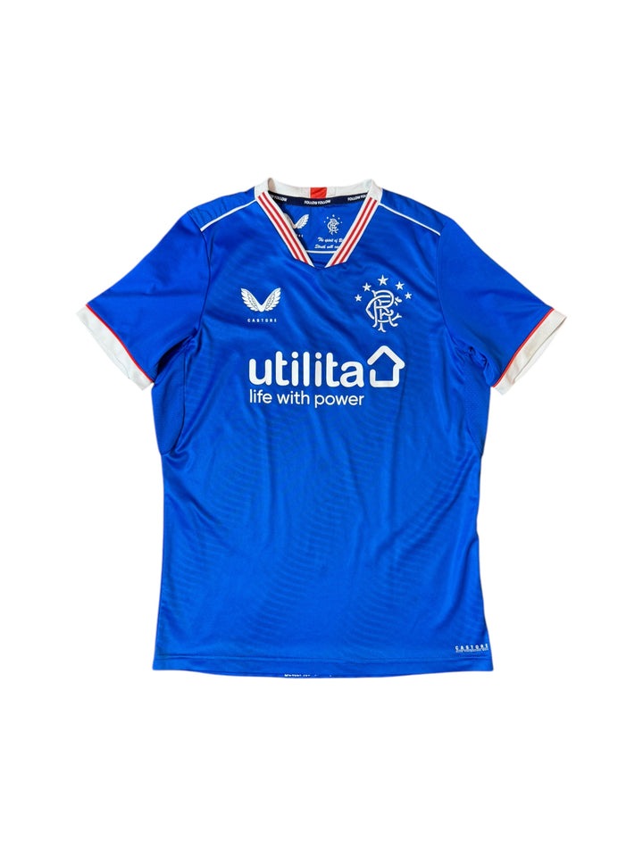 2020/21 Rangers Home Shirt - 9/10 - (13-14 Years)