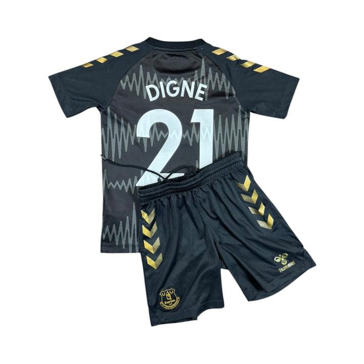 2020-21 Everton Third Shirt + Short #21 DIGNE - 8/10 - (8-9 Years)