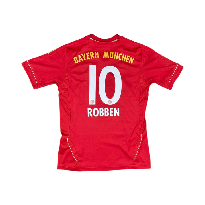 2011-13 Bayern Munich Adidas Home Shirt #10 ROBBEN - 9/10 - (15-16 Years)