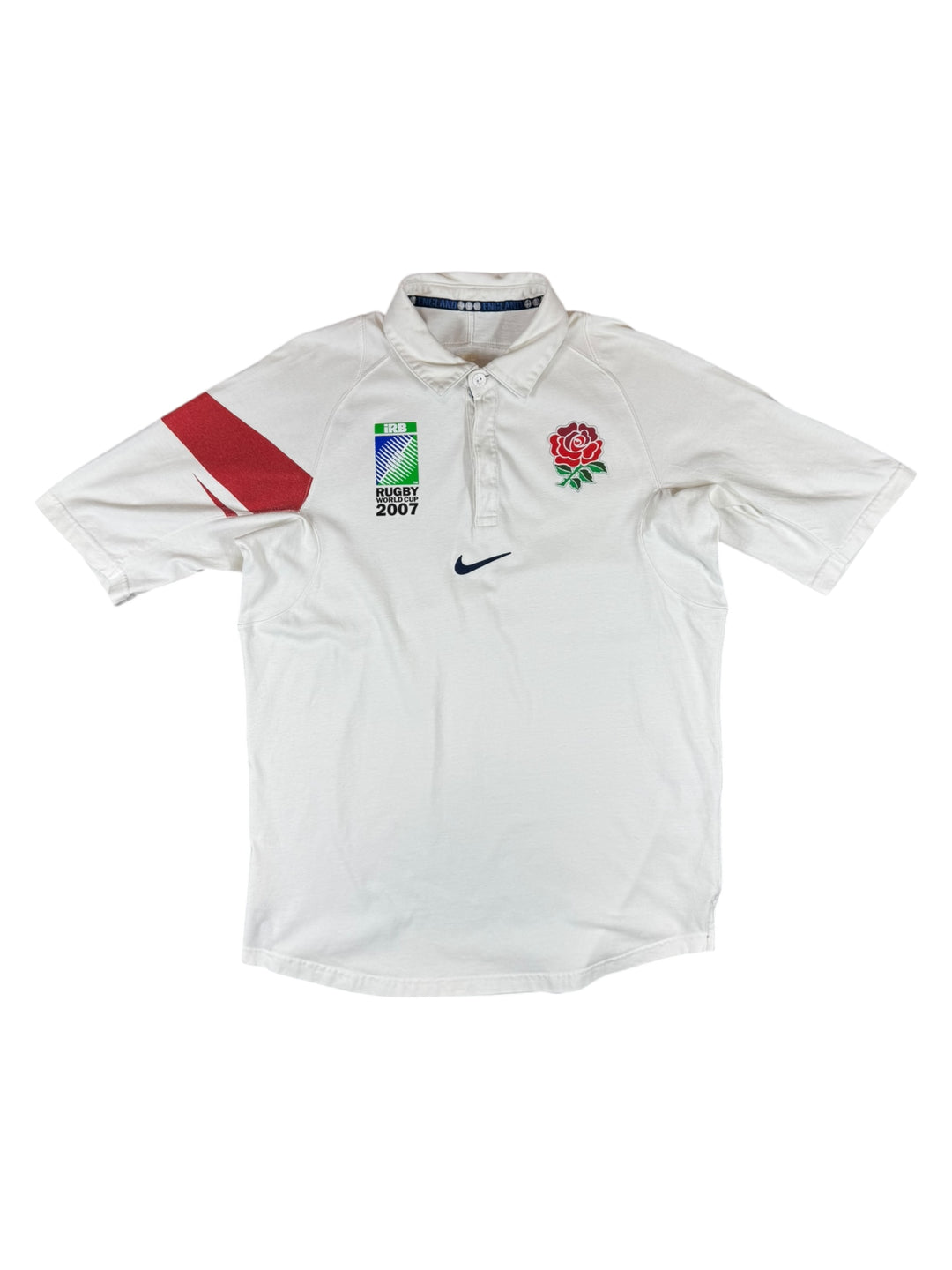 2007 England Nike Home Rugby Shirt - 9/10 - (L)