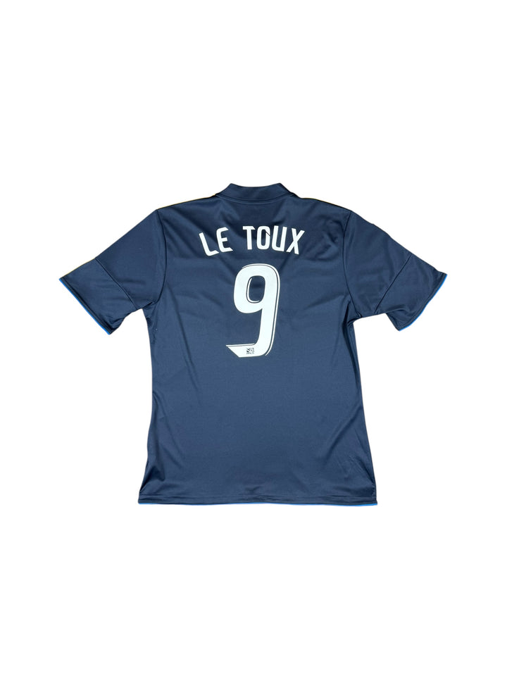 2011-12 Philadelphia Union Adidas Home Shirt #9 LE TOUX - 9/10 - (L)