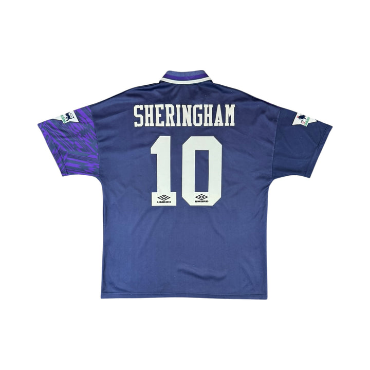 1994-95 Tottenham Hotspurs Away Shirt SHERRINGHAM #10 - 7/10 - (XL)