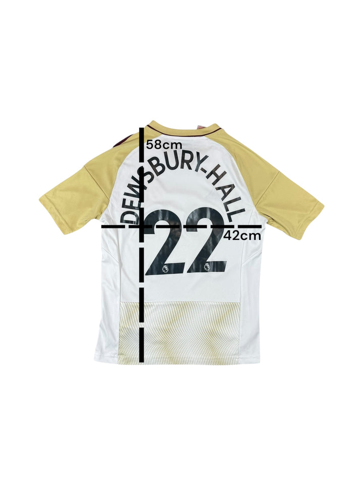2022/23 Leicester Third Shirt #22 DEWSBURY-HALL - 9/10 - (11-12 Years)