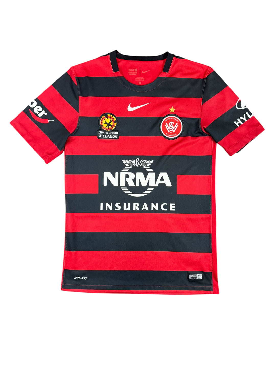 2015/16 Western Sydney Wanderers Nike Football Shirt - 8/10 - (S)