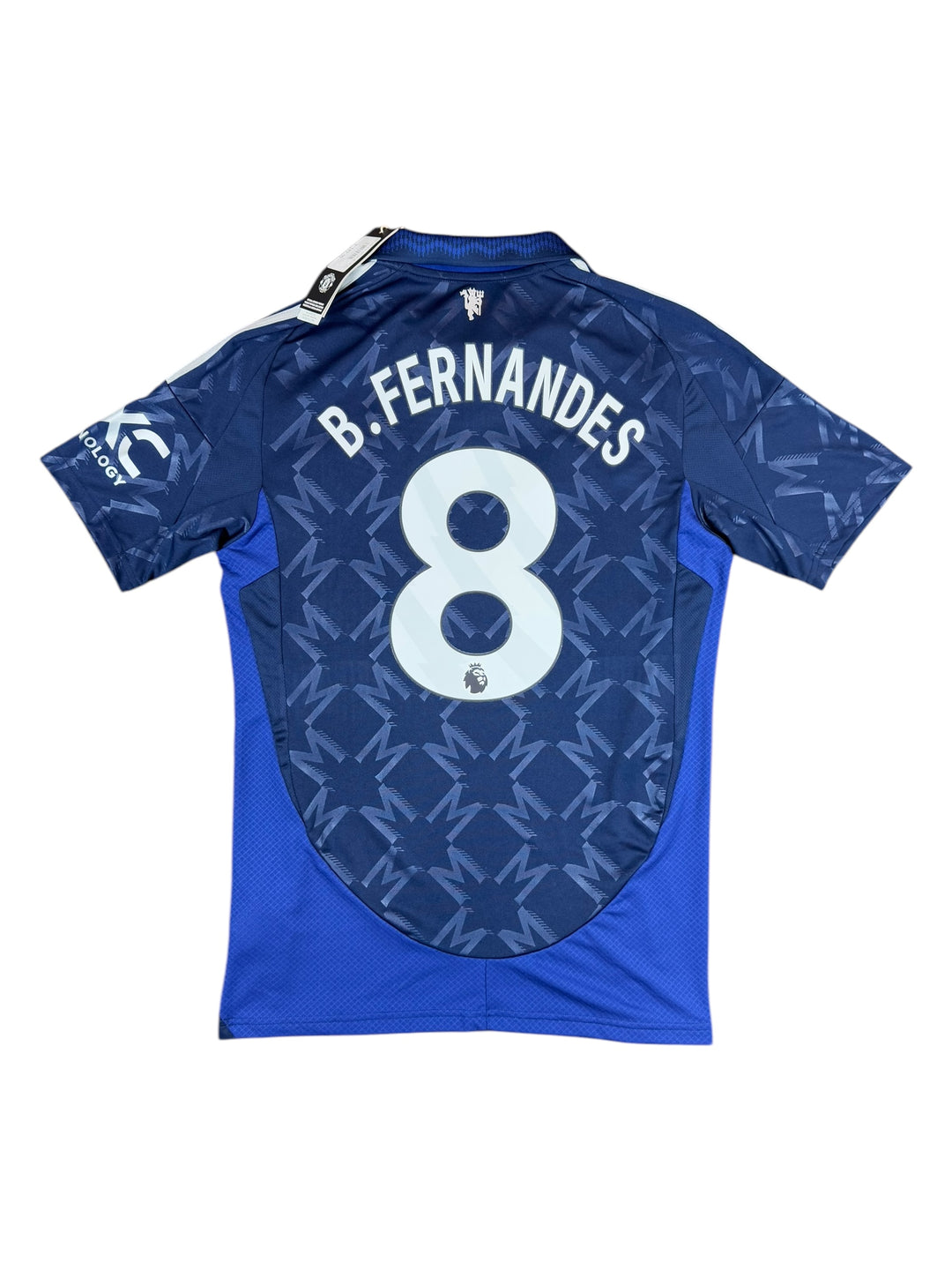 2024/25 Manchester United Adidas Away Football Shirt #8 B. Fernandes Brand New (S)