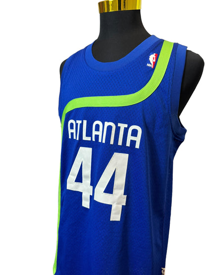 Atlanta Hawks NBA Basketball Jersey #44 Pistol