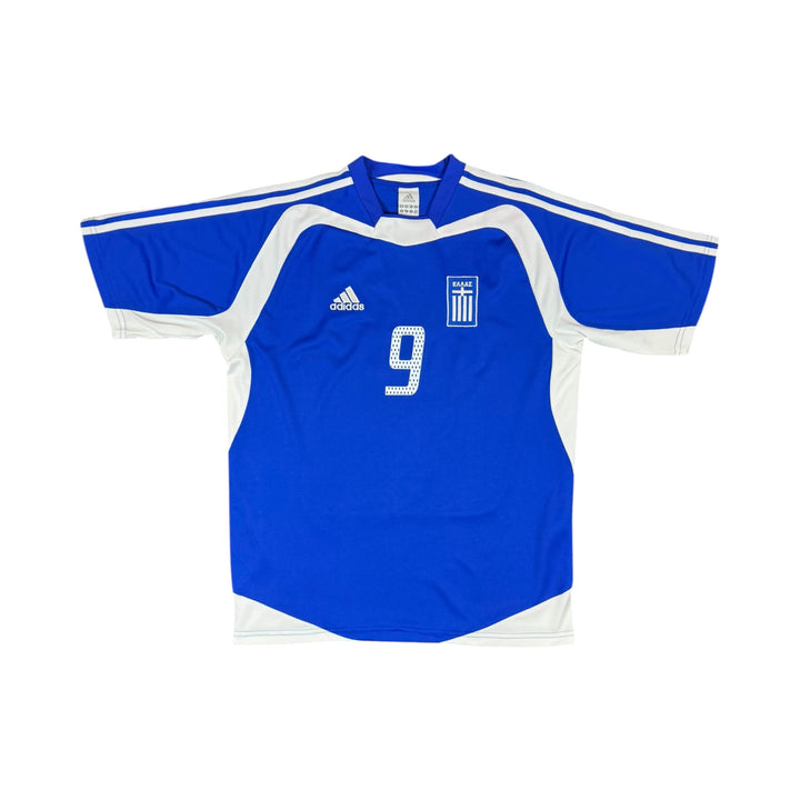 2004-06 Greece Home Shirt CHARISTEAS #9 - 9/10 - (M)