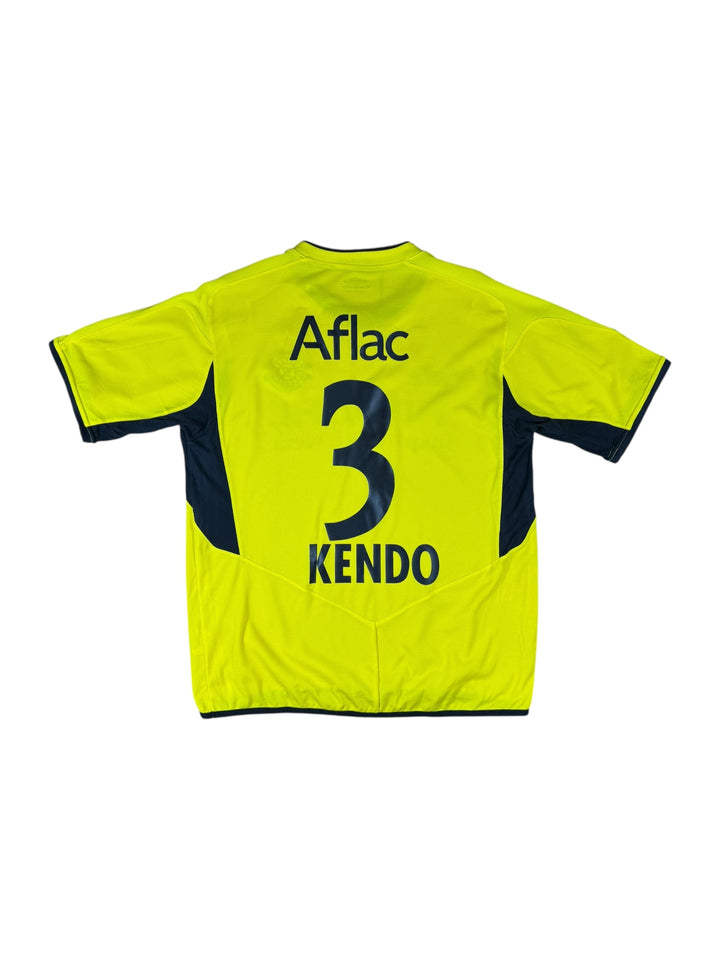 2005/06 Kashiwa Reysol Umbro Home Football Shirt #3 KENDO - 8/10 - (L)