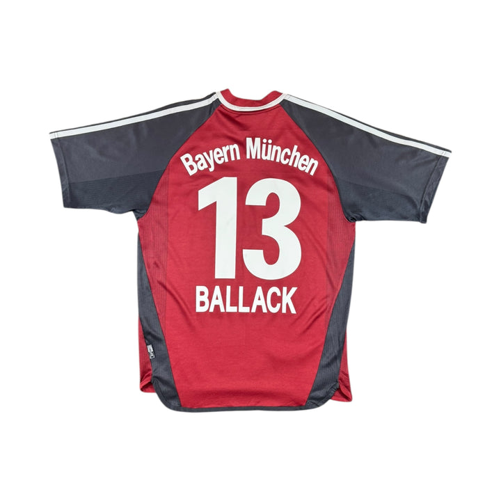 2002-03 Bayern Munich Adidas Home Shirt #13 BALLACK - 9/10 - (S)