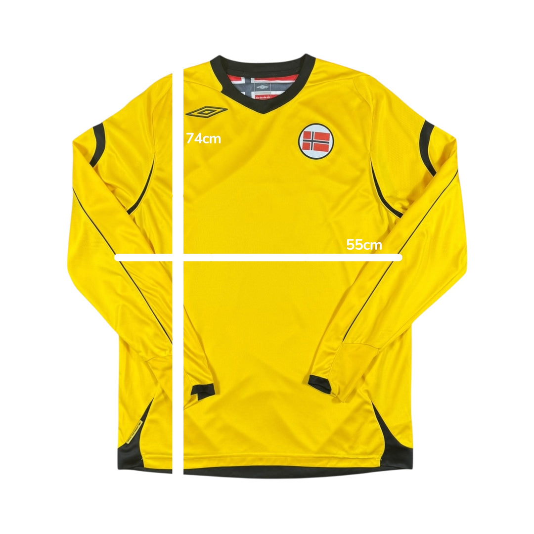 2010 Norway Umbro GK Longsleeve Shirt - 9/10 - (L)