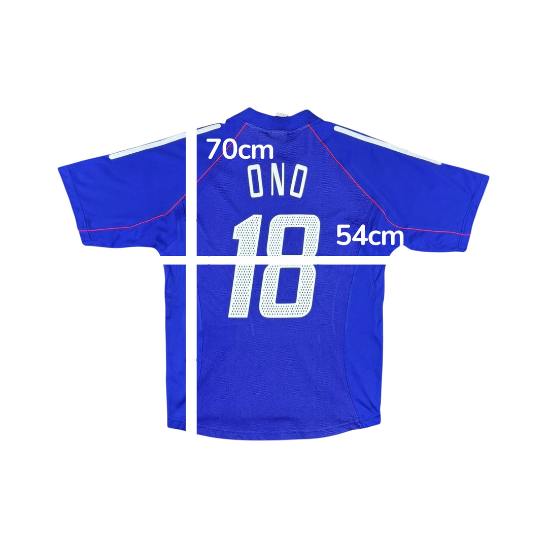 2002 Japan Adidas Home Shirt #18 ONO - 9/10 - (L)