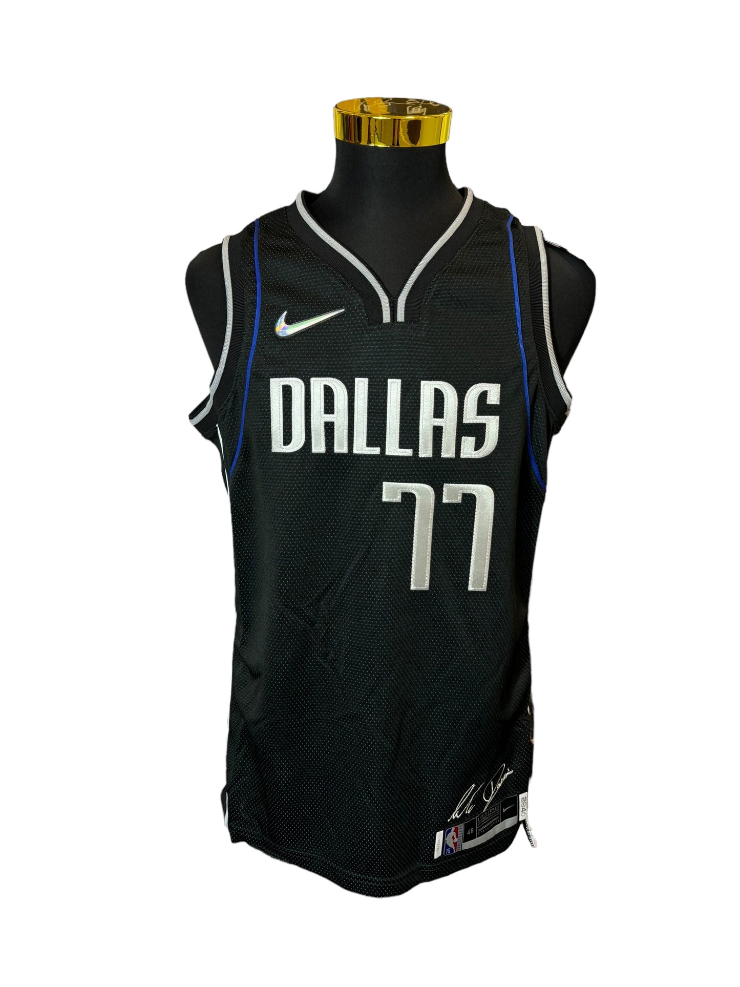 Dallas Mavericks #77 Doncic Rookie Signed NBA Basketball Jersey New