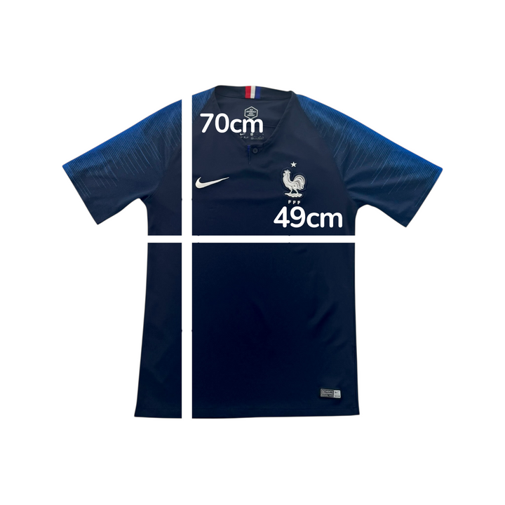 2018 France Nike Home Shirt - 7/10 - (S)