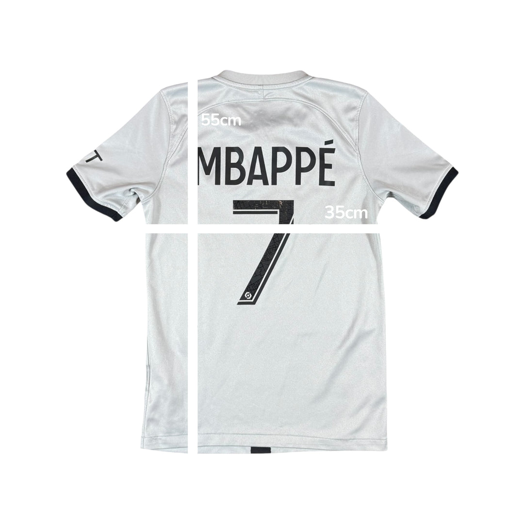 2022-23 Paris Saint Germain Nike Away Shirt #7 MBAPPE - 7/10 - (9-10 Years)