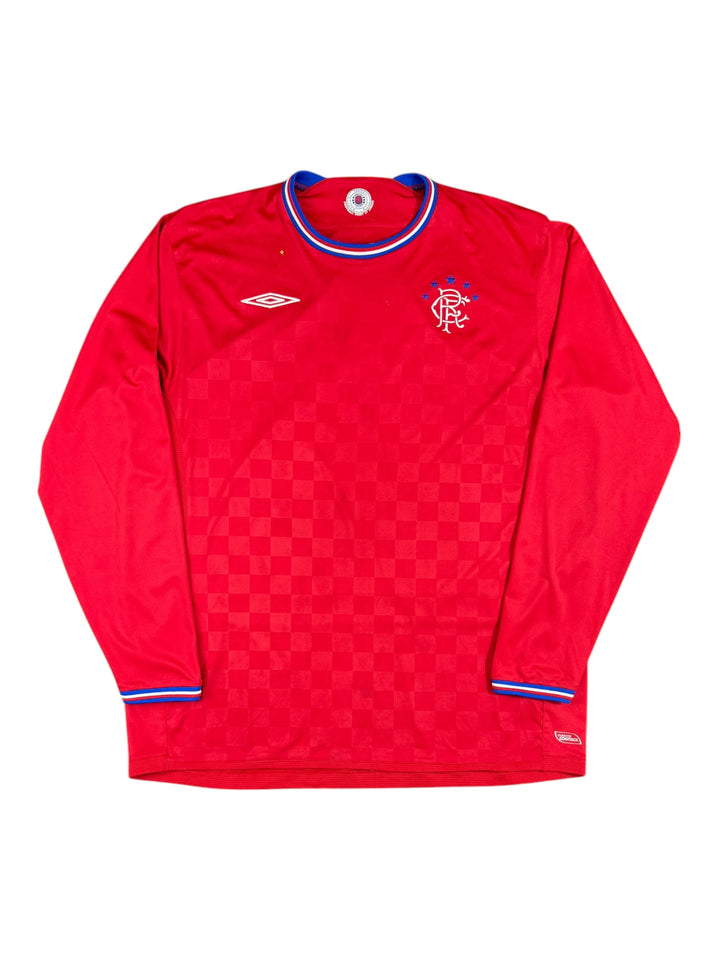 2009/10 Rangers Umbro Longsleeve Football Shirt - 8/10 - (3XL)