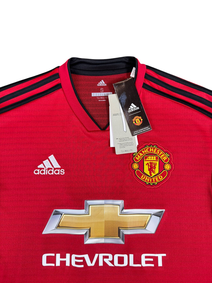 2019/20 Manchester United Adidas Home Football Shirt Brand New (S)