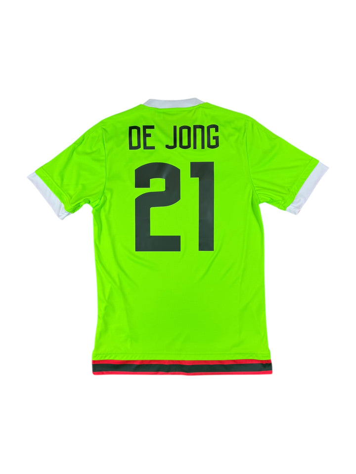 2015/16 AJAX Adidas Away Football Shirt #21 DE JONG - 9/10 - (S)