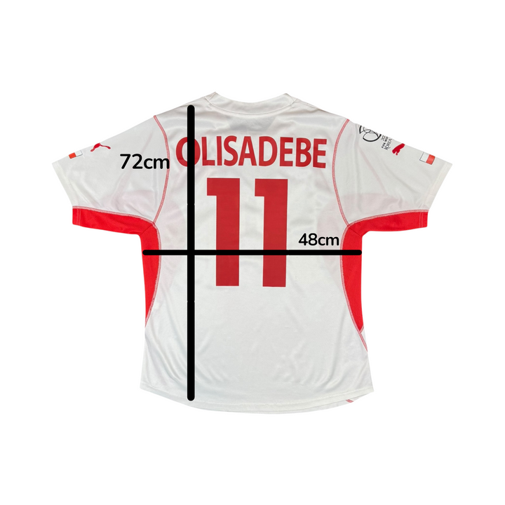 2002-04 Poland Puma Home Shirt OLISADEBE #11 - 7/10 - (M)