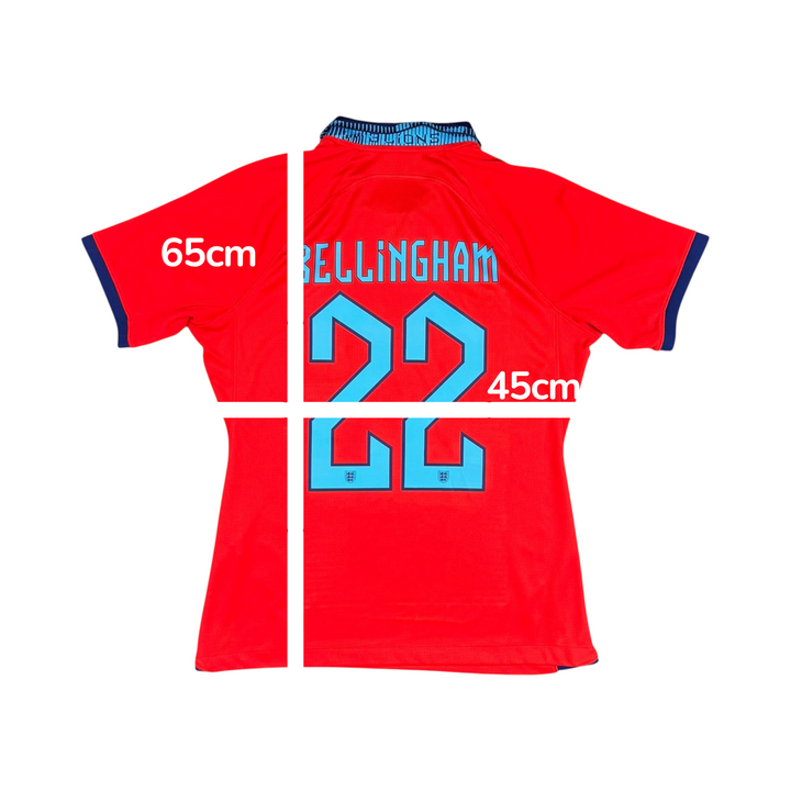 2022-23 England Nike Away Shirt BELLINGHAM #22 - 9/10 - Womens (M)