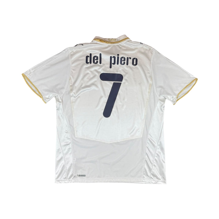 2008-09 Italy Puma Away Shirt #7 DEL PIERO - 8/10 - (XL)