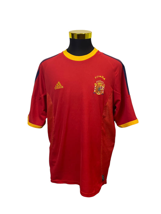 Spain 2002/04 Home Football Jersey