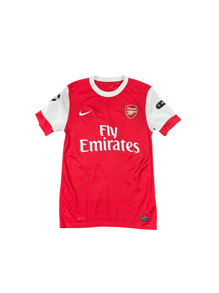 2010-11 Arsenal Nike Home Shirt Champions League #4 FABREGAS - 7/10 - (S)