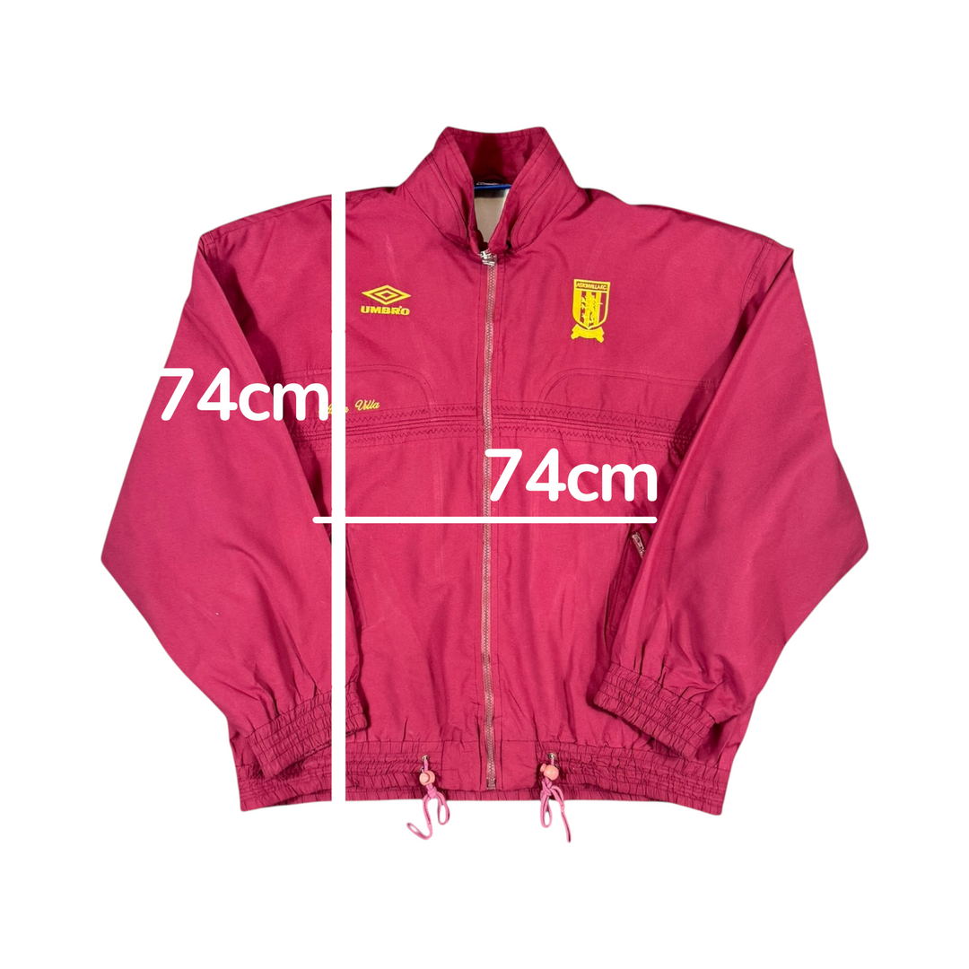 1992-93 Aston Villa Umbro Track Jacket - 9/10 - (XL)