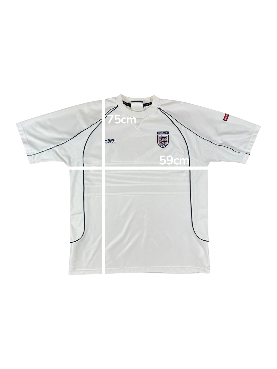 2000/02 England Umbro Training Football Shirt - 8/10 - (XL)