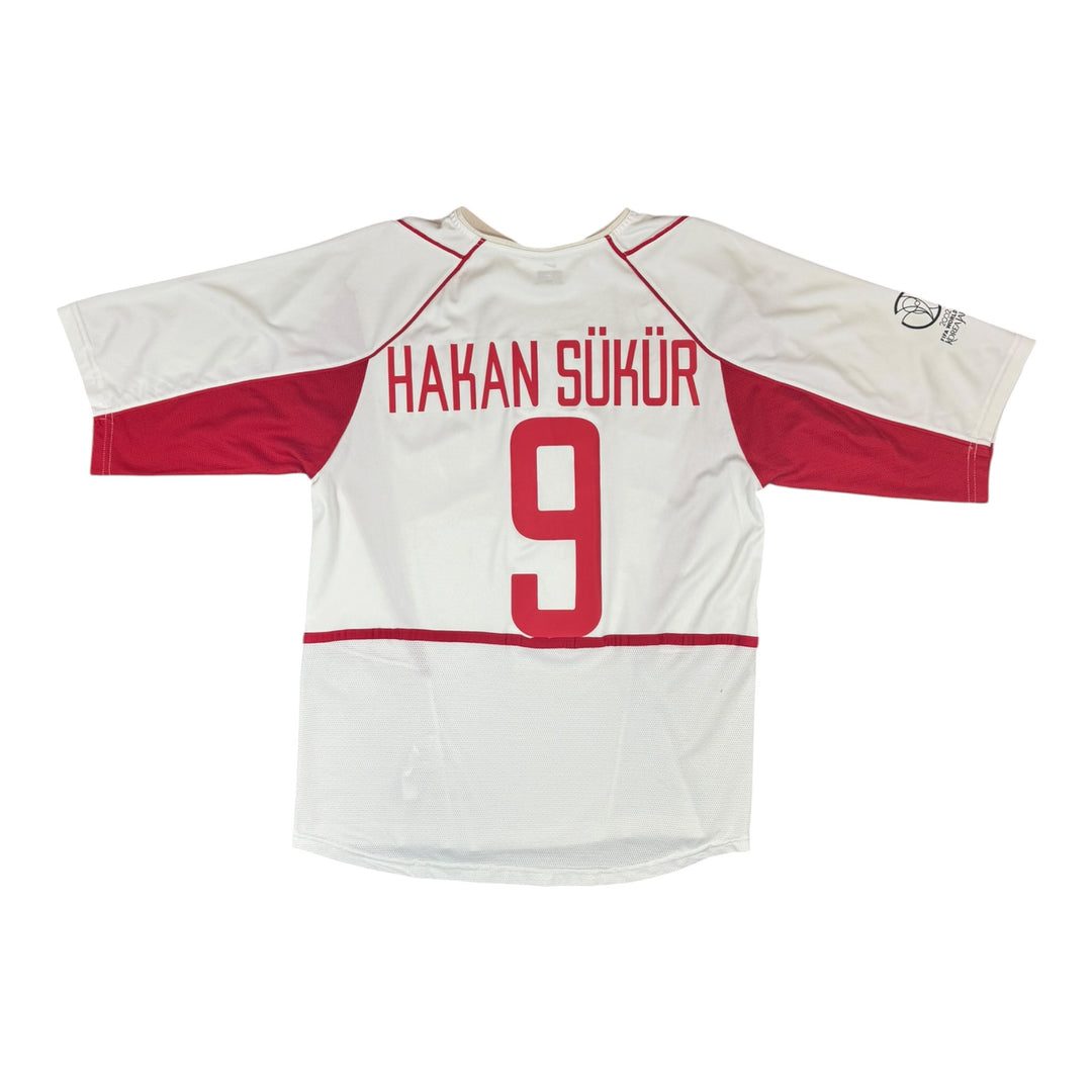 2003-04 Turkey Away Shirt HAKAN SUKUR #9 - 8/10 - (XL)