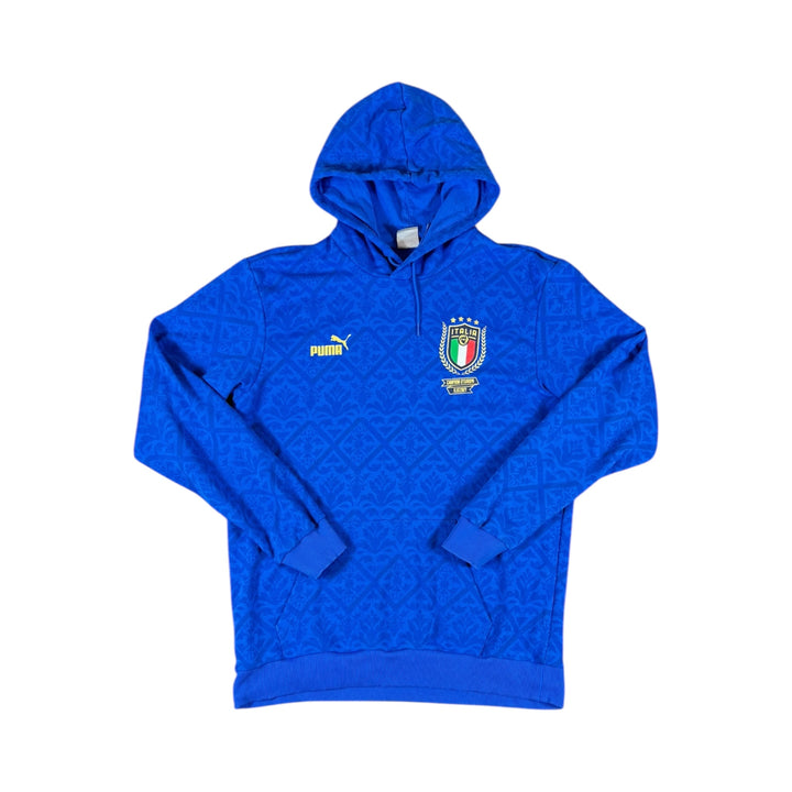 2021 Italy Puma Hooded Jumper - 9/10 - (L)