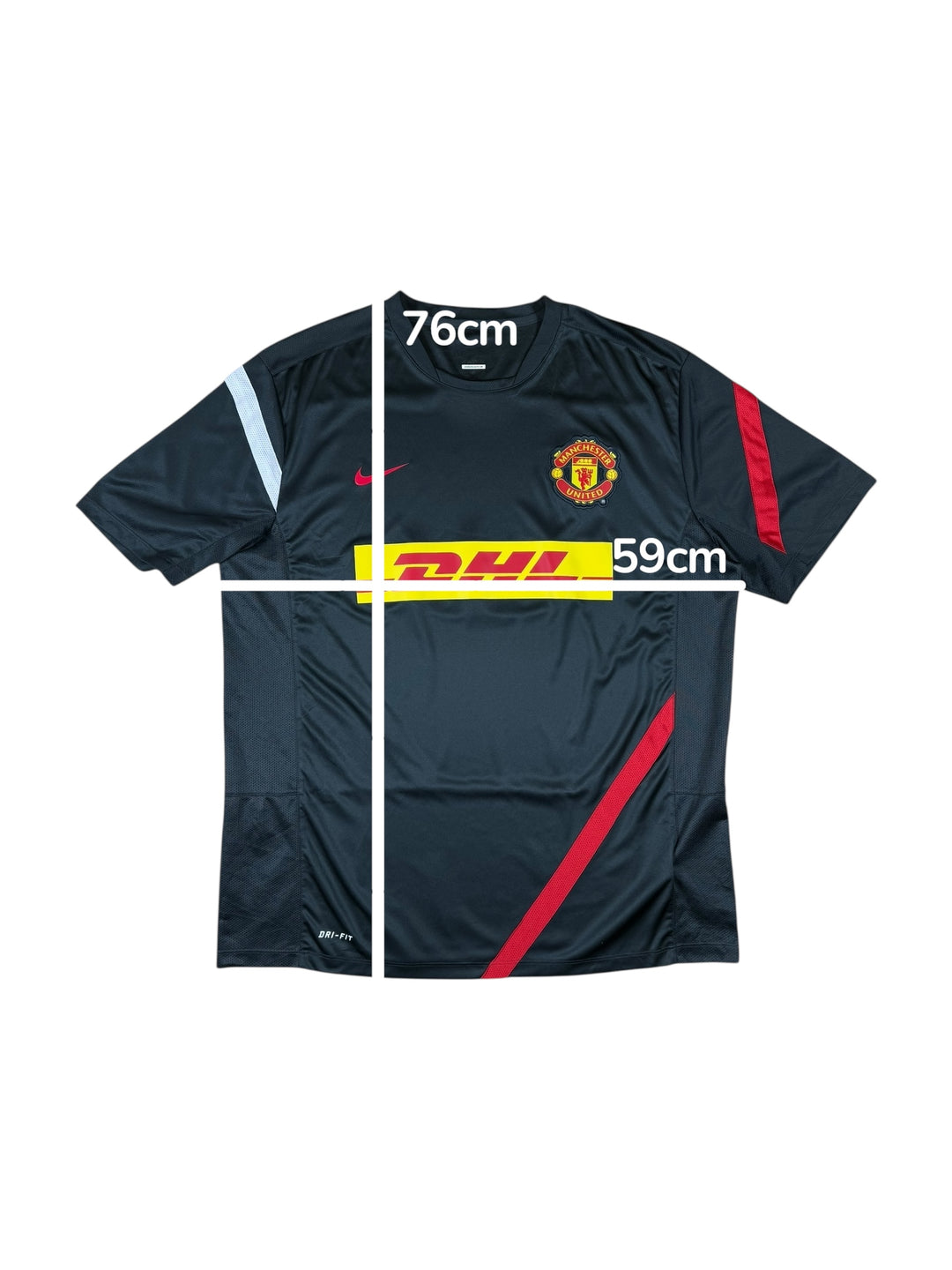 2011/12 Manchester United Nike Player Authentic Training Football Shirt - 9/10 - (XL)